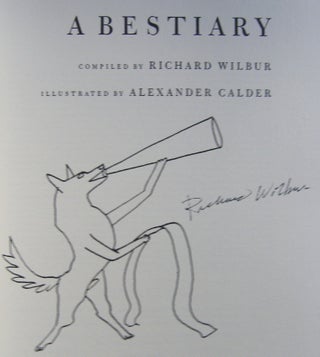 A Bestiary [signed]