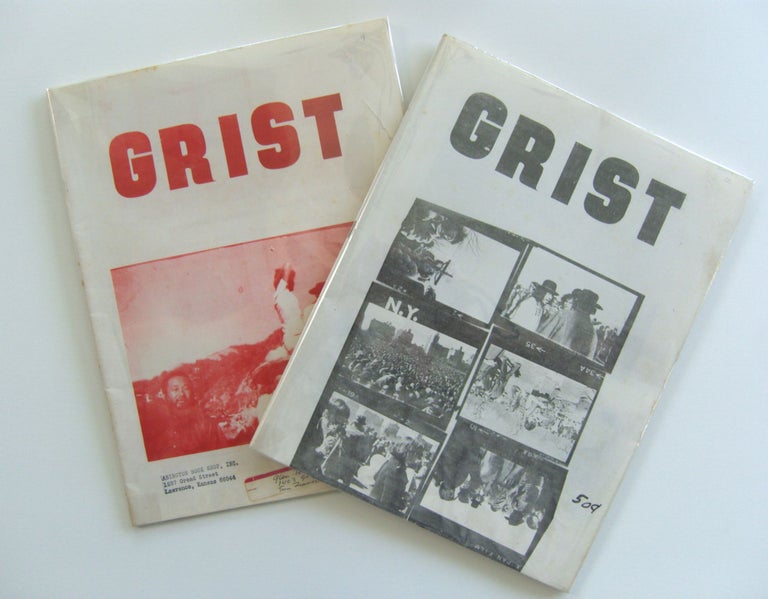 Item #1512 Grist. Whole numbers 9 and 12. John Fowler, ed. S. Clay Wilson, Charles Bukowski, et. al d a. levy.