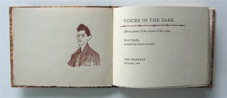 Item #1580 Voices in the Dark: fifteen poems of the prison & the camp. Jean André Wahl,...