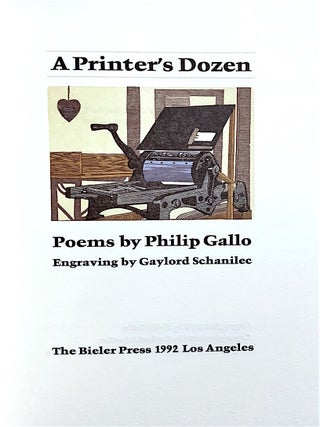 A Printer's Dozen