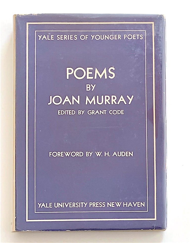 Item #1758 Poems. 1917-1942. Joan Murray.