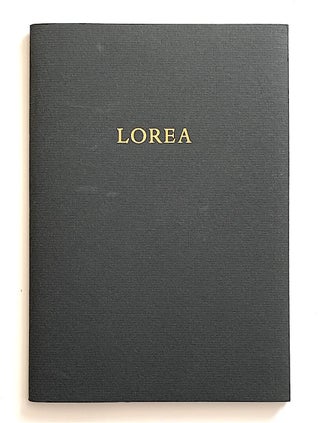 Item #1844 Lorea. An Elegy. Haven O'More