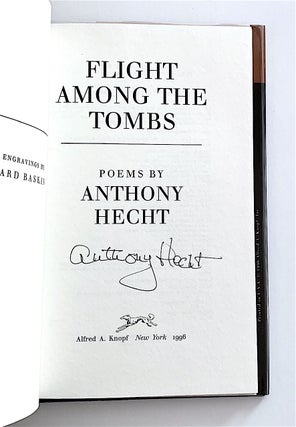 Flight Among the Tombs [first edition, signed]