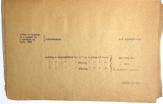"Reply." in: The Living Theatre. Stein / Picasso / Eliot