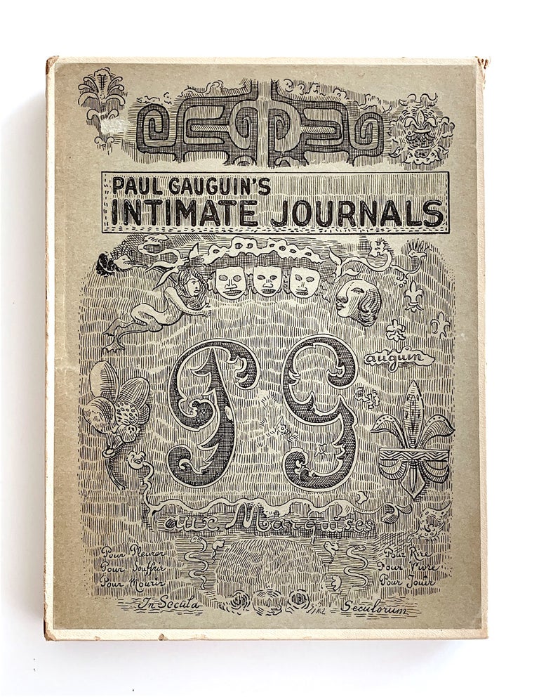 Item #2004 Intimate Journals. Paul Gauguin.