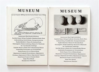 Item #2016 Museum [cover title]. Der Adler vom Oligozän bis heute. Marcel Broodthaers zeigt eine...