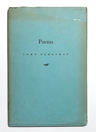 Item #2096 Poems. John Berryman