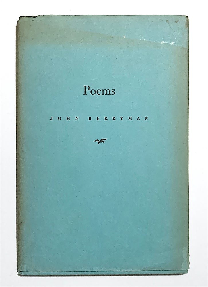 Item #2096 Poems. John Berryman.
