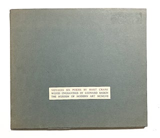 Item #2100 Voyages: Six Poems From White Buildings. Gehenna Press, Hart Crane, Leonard Baskin
