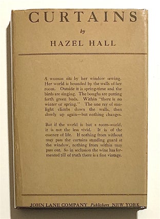 Item #2130 Curtains. Hazel Hall