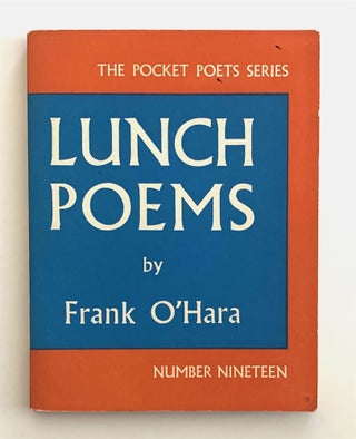 Item #2135 Lunch Poems [first edition]. Frank O'Hara