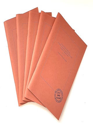 Item #2172 Lost & Found: The CUNY Poetics Document Initiative, Series V. Kathy Acker, William S....
