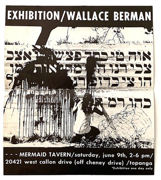 Item #2247 Exhibition/Wallace Berman. Wallace Berman