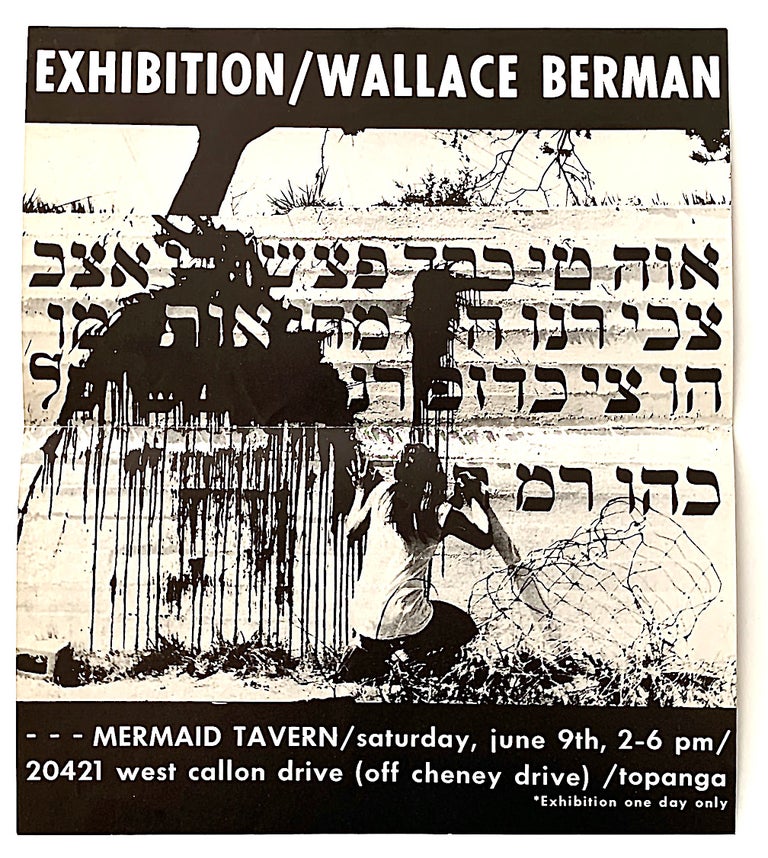 Item #2247 Exhibition/Wallace Berman. Wallace Berman.
