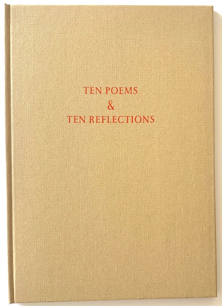 Item #2293 Ten Poems & Ten Reflections. Plain Wrapper Press, Max D'Arpini, Bruno Corridori.