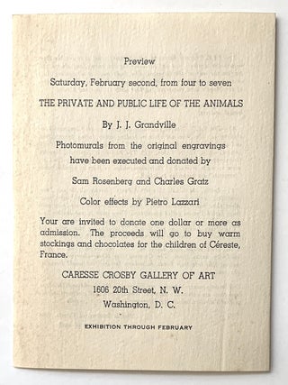 Preview: The Private and Public Life of the Animals