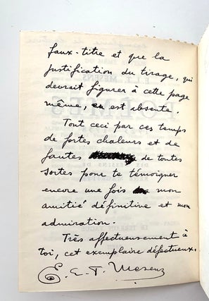 Poèmes 1923-1958. Dix dessins de René Magritte