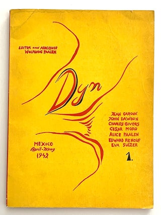 Item #2582 Dyn. Number 1. April-May 1942. Wolfgang Paalen, ed
