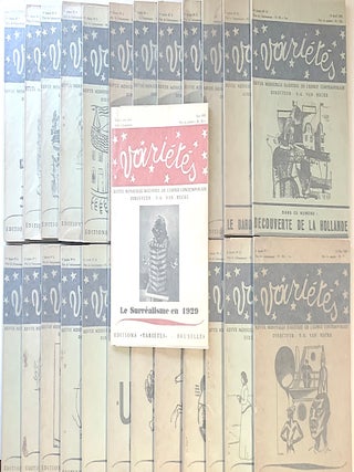 Item #2590 Variétés. Revue mensuelle illustrée de l’esprit contemporain. Surrealist...