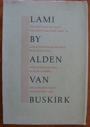 Item #484 Lami. Alden Van Buskirk