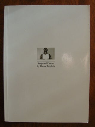 Item #640 Sleep and Dream [first edition, inscribed]. Duane Michals