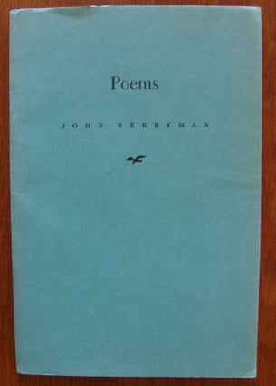 Item #669 Poems. John Berryman