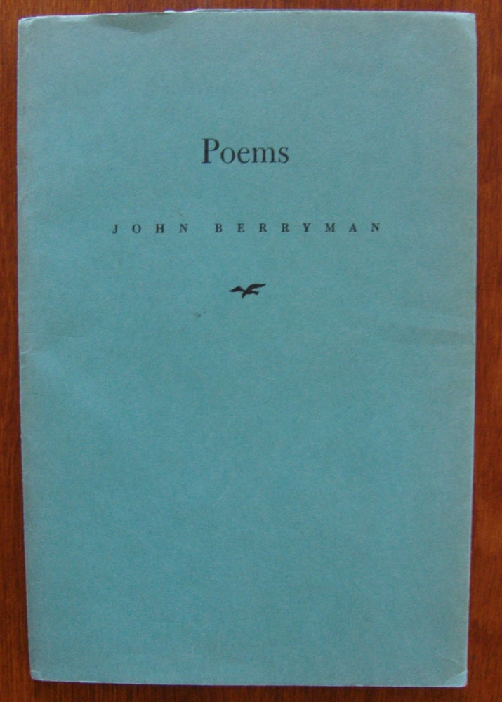 Item #669 Poems. John Berryman.