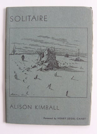 Item #999 Solitaire. Alison Kimball, ill Andrew Wyeth